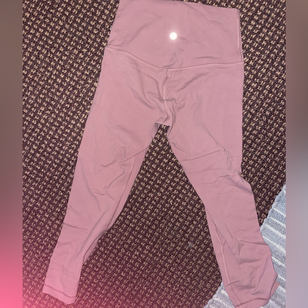 23” light pink/nude color lululemon align leggings